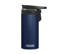 Tasse isotherme CamelBak Forge Flow en acier inoxydable - Base en silicone antid rapante - Utilisation facile une main - 355 ml - Bleu marine