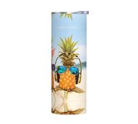 Tasse isotherme en acier inoxydable de 591 ml avec anse, pour le camping, le bureau, la voiture, le sport