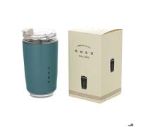 Tasse isotherme - SMEG - 320 ml - Acier inoxydable - Double paroi - Vert