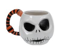 Tasse Jack Skellington Nightmare Before Christmas - Marchandise Disney Officielle, Tasse Originale pour Collectionneurs, Cadeau pour Noël ou Halloween, 400ml (13 fl oz)