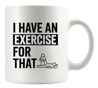 Tasse J'ai un exercice pour cette condition physique Tasse à cafe Souvenir | 2 pièces / 330 ml Robuste Tasses Humour Tasses A Cafe Nerds Gamers