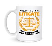 Tasse Je Mets La Lit Dans Litigate 330Ml Tasses Drôle Durable Mug Pour Lait Eau Homme