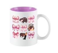 Tasse Kava, tasse à café Kava | Tasse à café en céramique Kava thaïlandaise Kabawatams Tasse de boisson d'animaux, tasse d'eau amusante avec poignée ergonomique, tasse à café innovante, tasse à thé