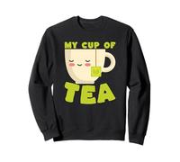 Tasse Kawaii avec Citation pour Amoureux du thé Sweatshirt
