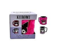 Pyramid International Tasse KUROMI FUZZY – Design Kuromi élégant, pour boissons chaudes/froides