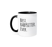 Tasse La Meilleure Baby-Sitter De Tous Les Temps 330Ml Mug Pratiques Avec Poignée Mugs Pour Lait Ami Eau
