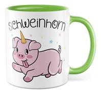 Tasse licorne cadeau corne de cochon tasse à café licorne cochon amour animal fille humour drôle idée cadeau bureau café bureau tasse collègue petite amie fille mère tasse à café tasse à café