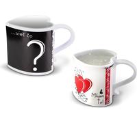 Tasse magique à effet de chaleur "Milujem Ťa