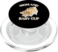 Tasse Maman et bébé Lion PopSockets PopGrip pour MagSafe