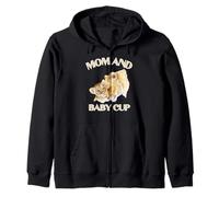 Tasse Maman et bébé Lion Sweat à Capuche