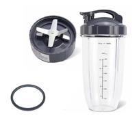 Tasse Mélangeur De 32 Oz, Ensemble De Tasses À Lame De Rechange. Compatible Avec Nutribullet 600W/900W, Broyeur À Glace Récipient De Presse-agrumes Peut