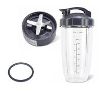 Tasse Mélangeur De 32 Oz, Ensemble De Tasses À Lame De Rechange. Compatible Avec Nutribullet Pro 600W/900W, Broyeur À Glace Récipient De Presse-agrumes Peut