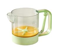 Tasse mélangeur d'œufs semi-automatique avec presse manuelle pour cuisine, restaurant, maison, réunions, salle à manger, café