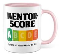 Tasse Mentor Cadeau Mentor Certifié Meilleur Mentor du Monde Tasse à café Enseignant Mentor Idée cadeau pour mentors Tasse à café amusante