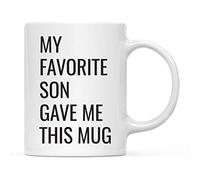 Tasse Mon fils préféré m'a offert cette tasse Mug Future MariéE Lot de | 2-330ml Humour Tasses Réutilisable Mugs Fans GoûTer