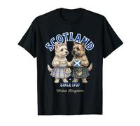 Tasse Motif Chien Cairn Terrier Amour café Drapeau écossais T-Shirt Graphique avec Valeur