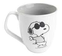 United Labels The Peanuts Tasse Snoopy 280 ml, gris blanc, tasse à café en céramique, tasse à café