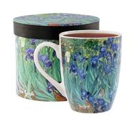 Tasse mug - Enesco - Vincent Van Gogh - Iris - Porcelaine - Compatible micro-ondes et lave-vaisselle