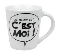 Tasse mug Könitz en porcelaine Astérix et Obélix (Le chef ici, C'est Moi !)