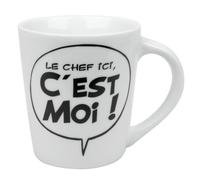 Könitz Tasse mug en porcelaine Astérix et Obélix (Le chef ici, C'est Moi !)