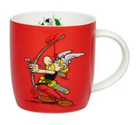 Tasse mug Könitz en porcelaine Astérix et Obélix (Tir à l'arc)
