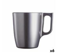 Tasse Mug Luminarc Flashy Violet 250 Ml Verre (6 Unités)