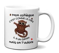 Tasse-Mug - Mon Collègue c'est comme le Café - Idée Cadeau Entreprise Ami Travail Nouveau Job