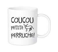 Tasse Mug Polymere 340ML Fun Incassable - Coucou Petite Perruche