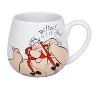 Tasse mug snuggle Könitz en porcelaine Astérix et Obélix (Toc Toc Toc )