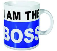 Tasse (Mug) XL/Imprimé I Am The Boss/Matière : Porcelaine/Dimensions : 15 x 12,5 cm