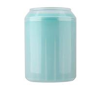 Tasse nettoyante pour les pieds de chien |Brosse amovible en silicone pour boue/sol/microbes |Outil de nettoyage pour animaux de compagnie 3 couleurs pour chiens de 13 à 35 kg (Verte)