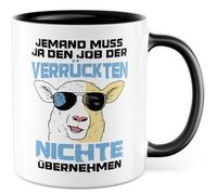 Tasse nièce cadeau Quelqu'un doit bien prendre le travail de la nièce, tasse à café famille humour idée cadeau tasse à café