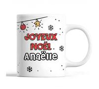 Tasse Noël Anaëlle Mug Femme Prénom Idée Cadeau Secret Santa
