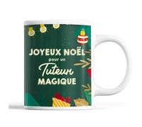 Tasse Noël Tuteur Homme Vert Mug Prénom Idée Cadeau Secret Santa