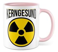 Tasse Nucléaire Cadeau Sain Fondamental, Tasse à Café Sarcasme Humour Ironie Drôle Drôle Idée Cadeau Petite amie Ami Bureau Travail Tasse à café