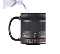 Tasse Objectif Appareil Photo - Mug Forme Objectifs Reflex Numérique | Cadeau Amis Famille | Tasses Café Thé Idée Pratique Fonctionnelle Pour Passionnés Photographie