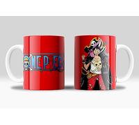 Tasse One Piece - Collection tasse onepiece avec ses protagonistes : « Luffy, Nami, Roro, Usopp, Brook, Nico, Vivi » Tasse nami - Tasse roro one piece | Céramique 355 ml (One Piece Luffy)