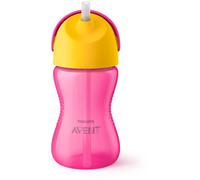 Tasse Paille 260 Ml Rose Et Jaune - Philips Avent