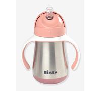 Tasse paille inox (250 ml) rose TU