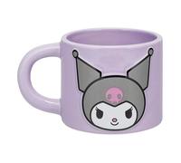 Paladone Grande tasse Kuromi – Céramique violette 400 ml – Licence officielle Sanrio