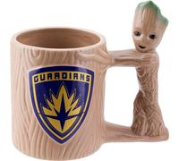 Paladone Mug Les Gardiens de la Galaxie Groot XL 3D cylindrique marron 300 ml