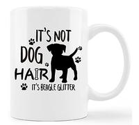 Tasse Petit Dejeuner Ce Ne Sont Pas Des Poils De Chien, Ce Sont Des Paillettes De Beagle Avec Poignée Mug Thé Moderne Mugs À Café Pour Lait Eau Frère