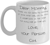 Tasse Petit Dejeuner Chat De Jour Avec Poignée Mug En Céramique Minimaliste Coffee Mugs Pour Maison Bureau Ami