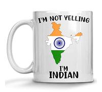 Tasse Petit Dejeuner Fierté ! Je Ne Crie Pas Que Je Suis Indien ! Moderne Mug Minimaliste Tasses À Café Pour Frère Fête Maison