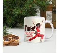 Tasse Petit Dejeuner J'Ai 50 Ans, J'Aime Donner Des Coups De Pied, M'Étirer Et Donner Encore Des Coups De Pied ! Porcelaine Mug En Céramique Moderne Tasses De Café Pour Lait Latte Collègue