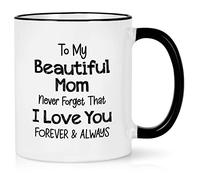 Tasse Petit Dejeuner Je T'Aimerai Toujours Porcelaine Tasses À Café En Céramique Moderne Mugs Café Pour Homme Frère Collègue