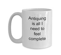 Tasse Petit Dejeuner La Chine, C'Est Tout Ce Dont J'Ai Besoin Pour Les Collectionneurs D'Antiquités. Rétro Mug Thé Décoratifs Tasses De Café Pour Ami Bureau Collègue