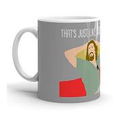 Tasse Petit Dejeuner Le Grand Lebowski, Juste Ton Avis, Mec Moderne Mug À Café En Céramique Idée Tasses À Café Pour Boissons Homme Femme