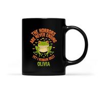 Tasse Petit Dejeuner Nom Personnalisé Avec « Les Horreurs Ne Finissent Jamais, Et Pourtant Je Reste Idiot » Rétro Mug Minimaliste Mugs Café Pour Fête Boissons Frère