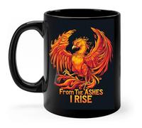 Tasse Petit Dejeuner Renaître De Mes Cendres : Phénix Inspirant Décoratifs Mug À Café En Céramique Colorées Tasses De Café Pour Femme Homme Frère